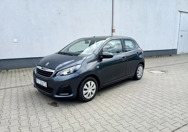 samochody osobowe Peugeot 108 cena 25900 przebieg: 54000, rok produkcji 2015 z Dobrzyca